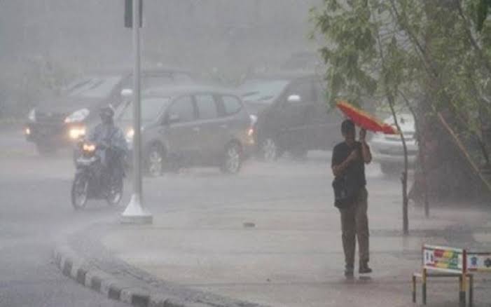 Ilustrasi cuaca di Riau hujan deras (foto/int)